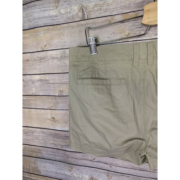 Old Navy Womens 12 Khaki Shorts Flat Front Chinos - Picture 8 of 10